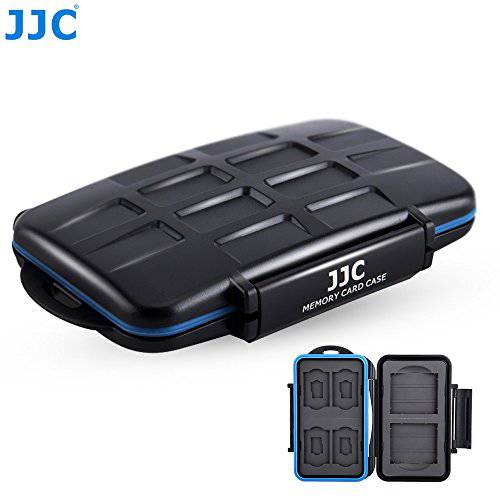 JJC MC-STC10 프로페셔널 Water-Resistant 메모리 카드 케이스 보호 for 2 CF+ 4 SD+ 4 M SD 카드s 스토리지