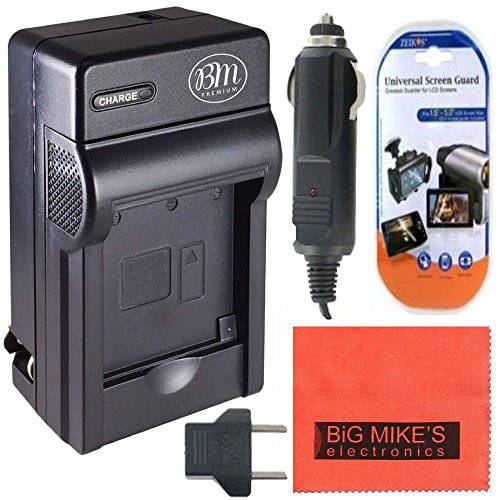 BIG MIKE’S ELECTRONICS BM 고급 DMW-BCG10 배터리 충전 for 파나소닉 루믹스 DMC-ZS15, DMC-ZS19, DMC-ZS20, DMC-ZS25 디지털 카메라