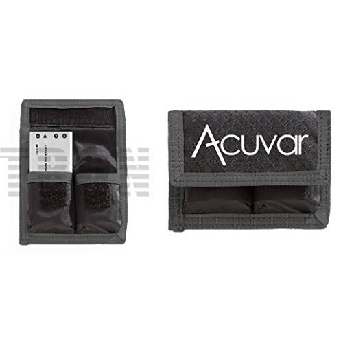 Acuvar Small 배터리 Pouch For 소니 NP-BG1, NP-BX1, NP-N1, 캐논 NB-6L, NB-11L, Nikon EN-EL12, EN-EL19, 삼성 EA-BP70A, SLB-10A, 올림푸스 LI-42B, LI-50B, LI-70B, LI-90B, 후지필름 NP-45, NP-48, NP-50, NP-95, NP-85, 파나소닉 DMW-BCM13& More