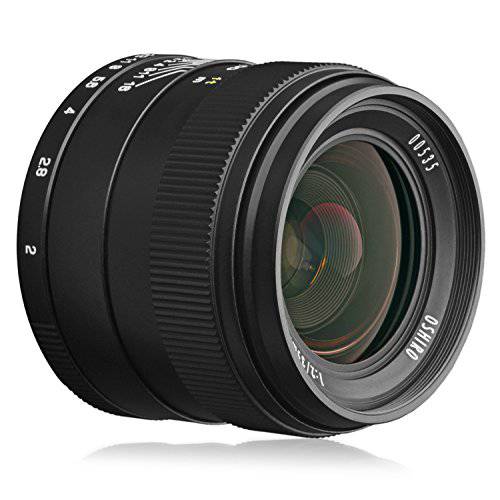 Oshiro 35mm f/ 2 LD UNC AL 와이드 앵글 풀 프레임 Prime 렌즈 for 캐논 EF EOS 80D, 77D, 70D, 60D, 50D, 7D, 6D, 5D, 5DS, 1DS, T7i, T7s, T7, T6s, T6i, T6, T5i, T5, T4i, T3i, SL2, SL1 디지털 SLR 카메라