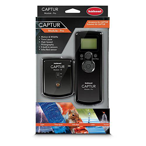 Hahnel CAPTUR 리모컨 카메라/ 플래시 트리거 Captur 프로 모듈, 블랙 (HL -CAPTUR 프로)