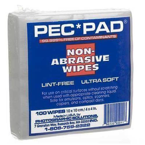 2 X PEC-PAD 보풀 Free Wipes 4x4 100per/ Pkg