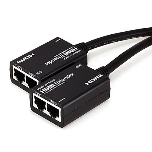 Monoprice HDMI 연장 Using Cat5e or CAT6 케이블, Extend Up to 98-Feet (108121)