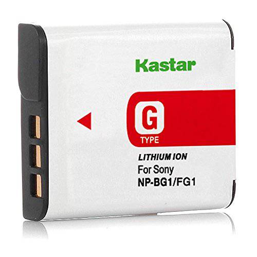 Kastar NPBG1 Batttery for 소니 NP-BG1 NP-FG1 NPFG1 Type G 배터리 Pack and 소니 Cybershot 카메라