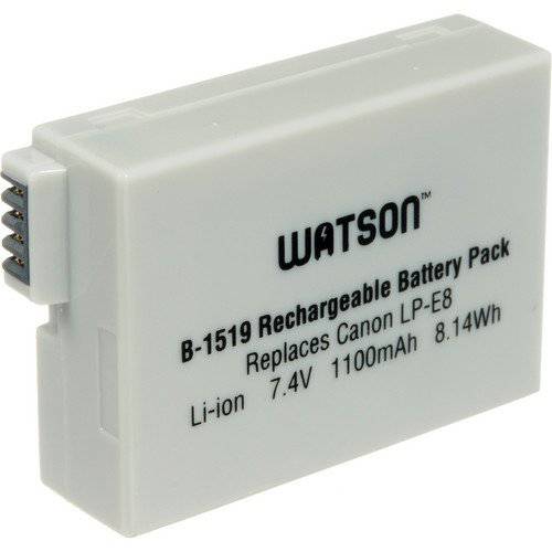 Watson LP-E8 Lithium-Ion 배터리 Pack (7.4V, 1100mAh)