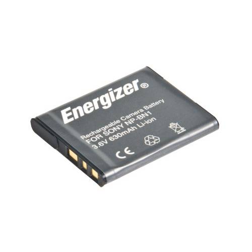 Energizer ENB-SBN 디지털 교체용 배터리 NP-BN1 for 소니 TX100, TX9, W350, W570 and WX9 (Black)