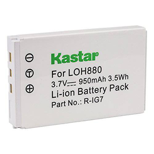 Kastar LOH880 배터리 for 로지텍 R-IG7, Harmony 원 Harmony 720 850 880 885 880 프로 890 프로 900 로지텍 190304-0000 815-000037 AVL300s K43D M36B M41B 866165 866145 866207 AVL300 MCC AV100