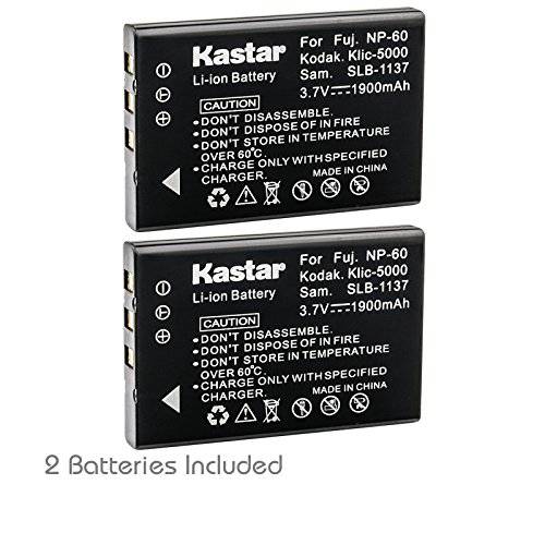 Kastar 2 Pack R07 R607 배터리 교체용 for HP Photosmart R707 R717 R927 R967 R707XI R817V R927 R817XI