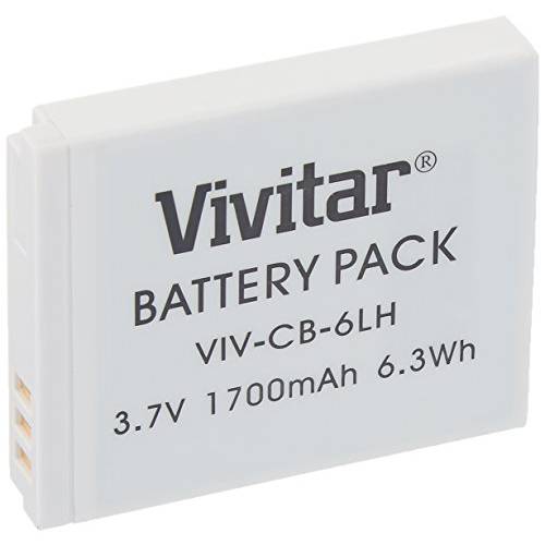 Vivitar NB-6L/ NB-6LH 울트라 고 용량 1700mAh Li-ion 교체용 배터리 for 캐논 디지털 카메라