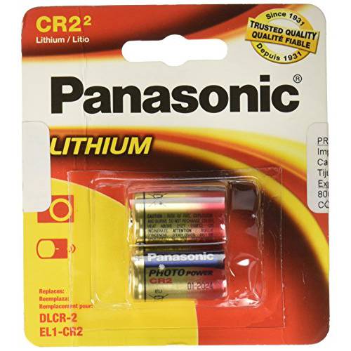 파나소닉 3-Volt 포토 리튬 배터리 (CR-2PA2B)