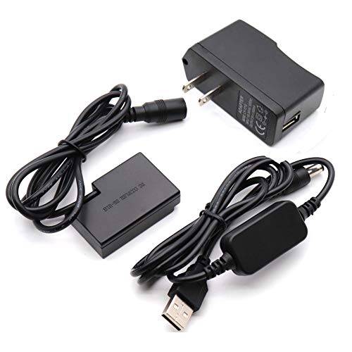 USB 케이블 ACK-E18+ DR-E18 LP-E17 더미 배터리+ 5V 3000ma USB 충전 for 캐논 EOS 750D Kiss X8i T6i 760D T6S 77D 800D 200D 250D Rebel SL2 SL3