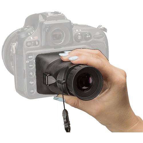 Hoodman H32MB HoodLoupe 카메라 뷰파인더 Loupe 3.2 inch LCD 썬쉐이드, 햇빛가리개