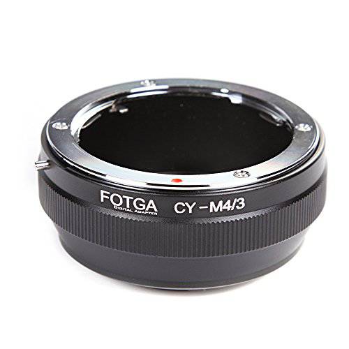 FocusFoto FOTGA 어댑터 링 for Contax/ 야시카 C/ Y CY 마운트 렌즈 to 올림푸스 펜 and 파나소닉 루믹스 미니 Four Thirds (MFT, M4/ 3) 마운트 미러리스 카메라 바디