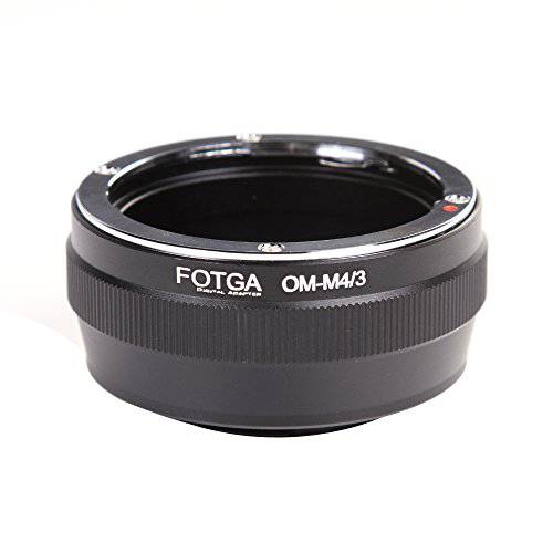 FocusFoto FOTGA 어댑터 링 for 올림푸스 OM 마운트 렌즈 to 올림푸스 펜 and 파나소닉 루믹스 미니 Four Thirds (MFT, M4/ 3) 마운트 미러리스 카메라 바디