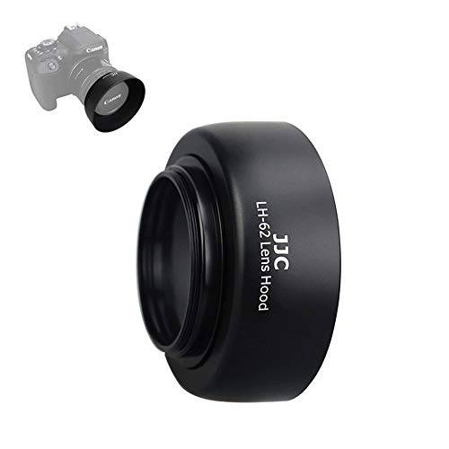 JJC 카메라 렌즈 후드 쉐이드 Fits for 캐논 EF 50mm f/ 1.8 II Replaces 캐논 ES-62 후드 Reverse Attaching ABS -Black