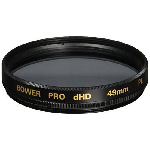 Bower FP49 49 mm 프로 디지털 고 해상도 리니어 편광 필터 (Black)