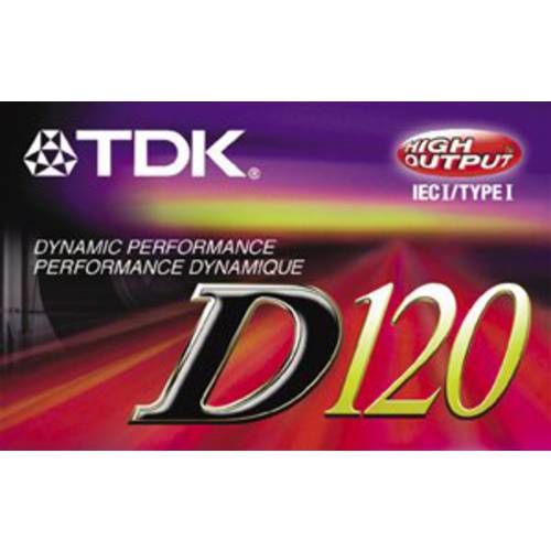 TDK D120 다이나믹 오디오 카세트 테이프 (10 pack)