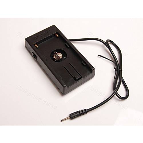 F970 배터리 마운트 Plate 스트레이트 DC Plug for BMPCC BMCC 포켓,미니,휴대용 카메라 소니 F970 배터리