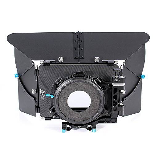 Fotga DP500 III DSLR 스윙 Away 매트 박스+  썬쉐이드, 햇빛가리개 보드+ 필터 홀더+ 15mm 로드 어댑터 캐논 5D3 BMPCC 소니 A7R A7S 파나소닉 GH3 GH4 GH5 카메라