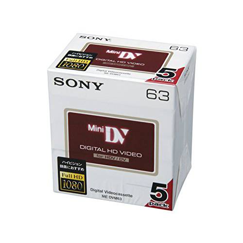 소니 DVM63 HD DVC 미니 테이프 - 5 팩
