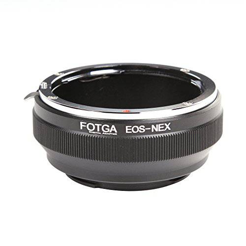 FocusFoto FOTGA 어댑터 링 for 캐논 EOS EF EF-S 렌즈 to 소니 E-Mount 미러리스 카메라 NEX-5R 5T 6 NEX-7 a7 a7S a7R a7II a7SII a7RII a6500 a6300 a6000 a5100 a5000 a3500 NEX-FS700 VG30 VG900 PXW-FS7