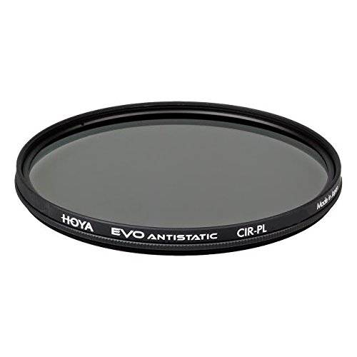 Hoya EVO Antistatic 43mm CIR-PL 슈퍼 Multi-Coated 슬림 프레임 물& Stain 방지 필터 (XEVA-53CPL)