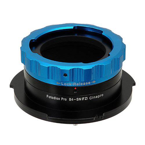 Fotodiox 프로 렌즈 마운트 어댑터, B4 (2/ 3) 시네마 렌즈 to 소니 FZ 마운트 카메라 어댑터 - 맞다 소니 PMW-F3, F5, F55 디지털 시네마 카메라코더