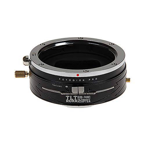 Fotodiox 프로 TLT ROKR - Tilt/ 시프트 렌즈 마운트 어댑터 for 캐논 EOS (EF) D/ SLR Lenses to 후지필름 후지 X-Series 미러리스 카메라 바디