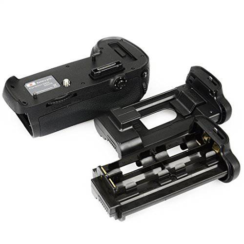 DSTE 교체용 for 프로 MB-D12 버티컬 배터리 그립 호환가능한 Nikon D810 D800 D800E D810A DSLR 디지털 카메라 as EN-EL15