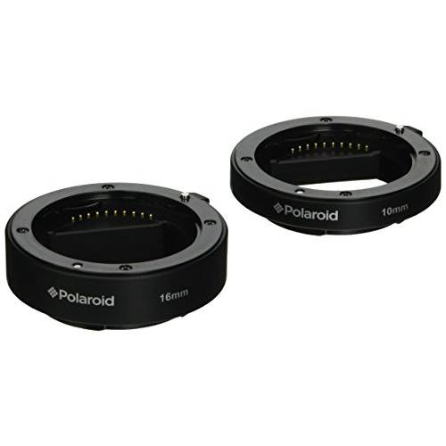 Polaroid 오토 포커스 DG Macro 연장 Tube 세트 (10mm, 16mm) For 소니 NEX 디지털 SLR 카메라