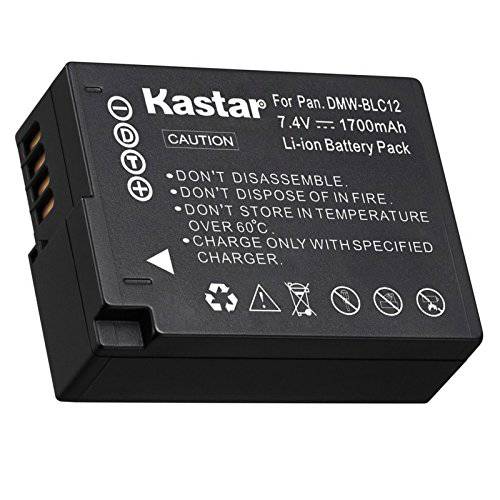 Kastar 배터리 (1-Pack) for 파나소닉 DMW-BLC12, DMW-BLC12E, DMW-BLC12PP and DE-A79 Work with 파나소닉 루믹스 DMC-FZ200, DMC-FZ1000, DMC-G5, DMC-G6, DMC-GH2 카메라