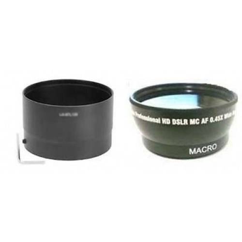 와이드 렌즈+  튜브 어댑터 번들,묶음 for Nikon CoolPix P500, Nikon 디지털 카메라