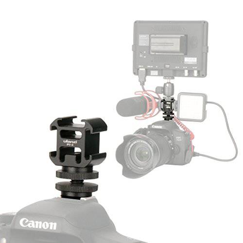 Cold 슈 마운트 어댑터 for 라이트 마이크 스탠드 카메라 브라켓 Plate 메탈 1/ 4 스레드 for 삼각대 iPhone Nikon 캐논 DSLR 카메라