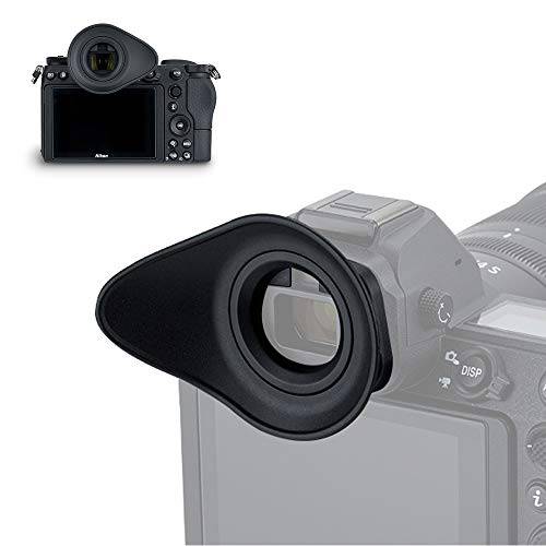 카메라 아이컵 접안렌즈 뷰파인더 Fits for Nikon Z7 Z6 Replaces Nikon DK-29 아이 Cup with Oval 소프트 TPU 러버