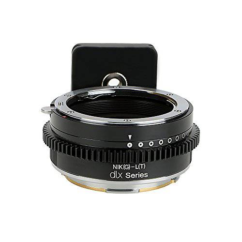 Fotodiox 프로 렌즈 마운트 어댑터 - 니콘 Nikkor F 마운트 G-Type D/ SLR 렌즈 to 라이카 T (701) and SL/ TL (601) 마운트 미러리스 카메라 바디