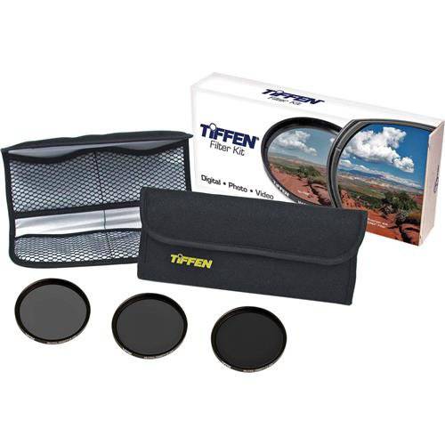 Tiffen 58mm 디지털 중성 농도 필터 Kit (ND 0.6, 0.9, 1.2+  지갑)