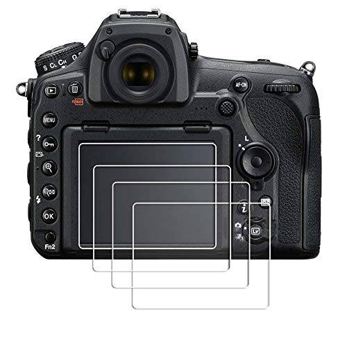 PCTC 강화유리 화면보호필름, 액정보호필름 필름 호환가능한 for 2020 New 카메라 Nikon D780 카메라 Protective 케이스 커버 (3 Pack)