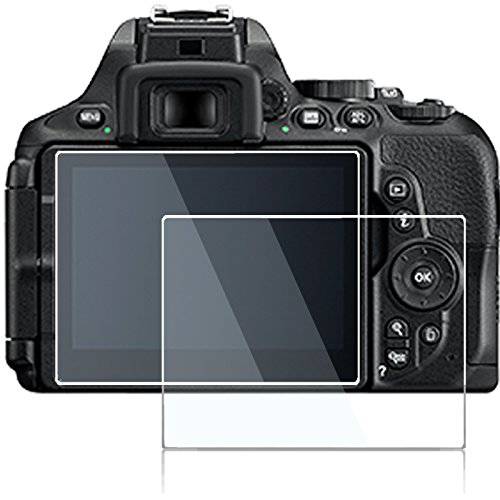 화면보호필름, 액정보호필름 호환가능한 Nikon D5600 D5500 D5300 Dslr 카메라, debous  강화유리 0.3mm 9H 하드 Protective 쉴드 desgined for nikon d5600 D5500 D5300 (3 팩)