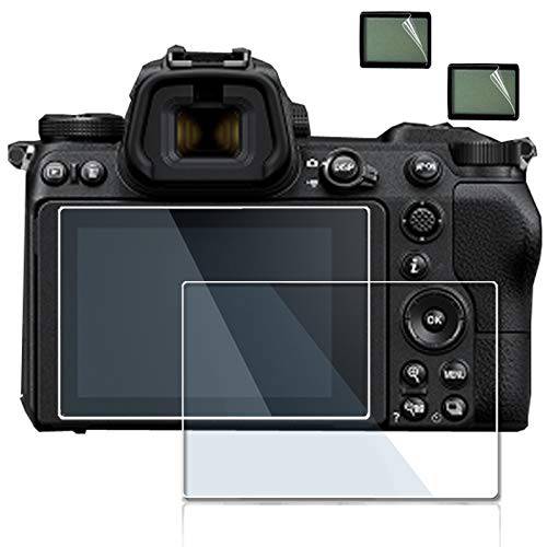 debous 화면보호필름, 액정보호필름 호환가능한 Nikon Z7 Z6 FX-Format 미러리스 Camera, Anti-Scratch 강화유리 Clera 하드 Protective 필름 Shield 커버 (2pack)