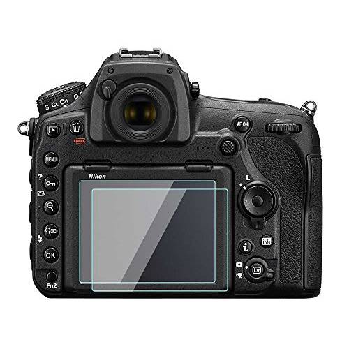 Nikon D850 D810 D750 D500 D780 Touch Tiltable 화면보호필름, 액정보호필름 강화유리 0.33mm 두께 9H 강도 for Nikon D780 D850 D810 D750 D500 DSLR 카메라 (3 Pack)