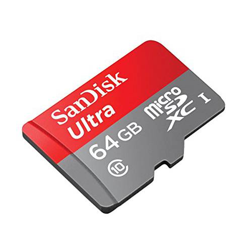 프로페셔널 울트라 SanDisk 64GB 삼성 갤럭시 S8 MicroSDXC 카드 with CUSTOM Hi-Speed, 무손실 Format IncludeS스탠다드 SD Adapter. (UHS-1 ClasS10 Certified 80MB/ s)