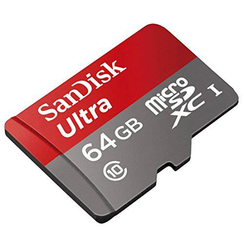 SanDisk 프로페셔널 울트라 64GB MicroSDXC 고프로 히어로 3 카드 is Custom 포맷 for 고속 무손실 레코딩 Includes 스탠다드 SD Adapter. (UHS-1 Class 10 Certified 80MB/ sec)