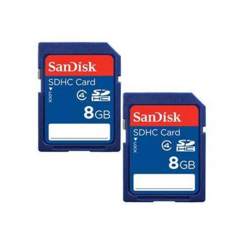 SanDisk 8GB Class 4 SDHC 플래시 메모리 카드 - 2 Pack SDSDB2L-008G-B35
