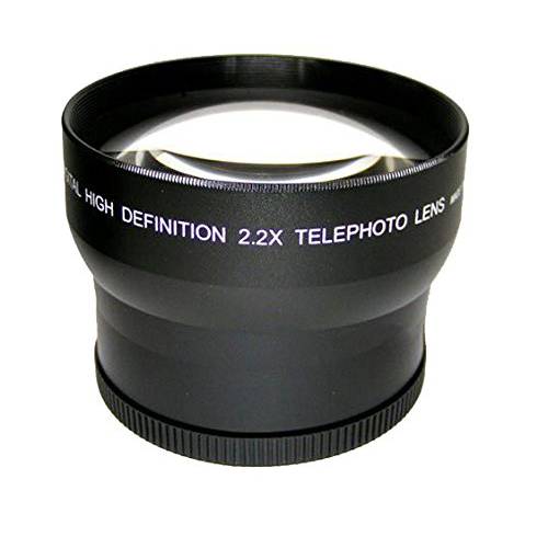 고 그레이드 2.2X 망원 변환 렌즈 (62mm) for 소니 FDR-AX100