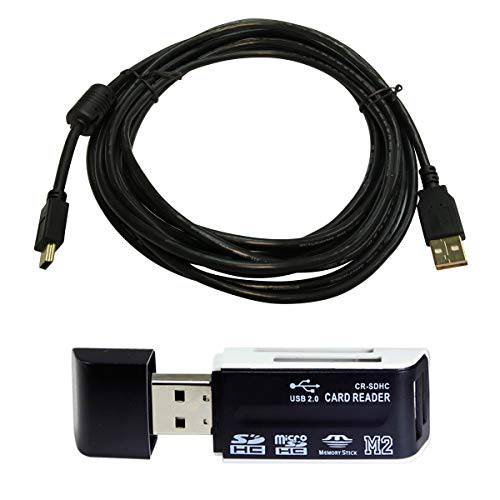 IFC-500U 호환가능한 USB 케이블 for 캐논 EOS 6D 디지털 SLR 카메라 -15 피트 - w/ 페라이트