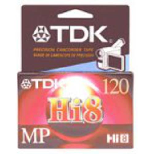 TDK MP120 Hi-8 영상 카세트 (Discontinued by Manufacturer)