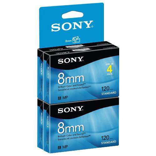 소니 8mm 120-minute 4 pack (Discontinued by Manufacturer)
