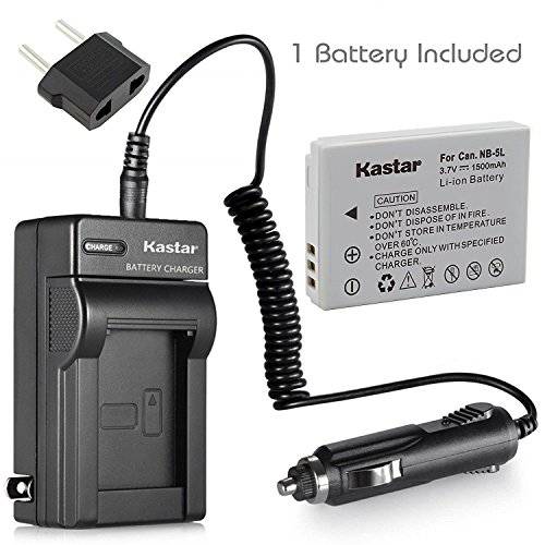 Kastar NB-5L Battery+ 충전 for 캐논 PowerShot SD700 is SD790 is SD800 SD800 is SD850 is