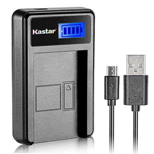 Kastar LCD USB 충전 for 캐논 NB-5L NB5L and Powershot S100, S110, SX230 HS, SX210 is, SD790 is, SX200 is, SD800 is, SD850 is, SD870 is, SD700 is, SD880 is, SD950 is, SD890 is, SD970 is, SD990 is