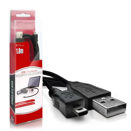 ABC Products 교체용 Fuji/ Fujifim USB 케이블 케이블 납,불순물 (for 이미지 Transfer/ 배터리 충전기 - 지원 충전 인모델) for Most Finepix 디지털 카메라 (Models Stated Below)